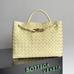 Fake Bottega Veneta Medium Andiamo Bag Ice Cream - Image 2