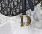 Dior Saddle Bag Knockoff in Blue Dior Oblique Jacquard - Image 5