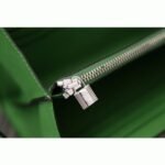 Bamboo designer replica Hermes Kelly Longue wallet - Image 6