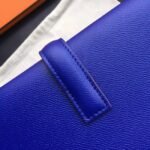 Electric Blue Epsom Replica Hermes Jige Elan 29 Modern Clutch - Image 6