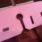 Pink Shade Replica Luxury Hermes Birkin 35cm Bag - Image 6