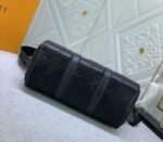 Louis Vuitton Taurillon Monogram Leather Keepall Bandouliere 25 In Black - Image 5