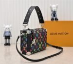 LV X TM Multicolored Side Trunk MM In Black - Image 2