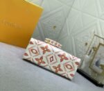 Louis Vuitton LV By The Pool Monogram Tiles Canvas Onthego PM Tote In Coral - Image 3