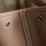 Grey Replica Hermes Garden Party 30cm Classic Canvas Tote - Image 2