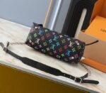 LV X TM Multicolored CarryAll BB In Black - Image 4