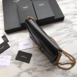 CASSANDRA MONOGRAM CLASP BAG IN OSTRICH - Image 3