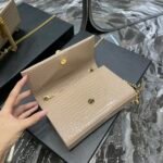 KATE SMALL CHAIN BAG IN GRAIN DE POUDRE EMBOSSED LEATHER - Image 4