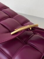 Top Quality Imitation Bottega Veneta Padded Cassette Bag In Cinnabar - Image 8