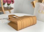 Top Quality Knockoff Chloe Woody Medium Tote Bag In Beige Calfskin - Image 10