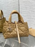 Dior Toujours Small Bag Fake in Tan Macrocannage Calfskin - Image 5