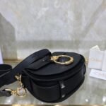 Top Quality Knockoff Chloe Small Tess Shoulder Bag In Black Calfskin - Image 3
