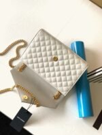 Replica Saint Laurent Envelope Medium Bag White - Image 8