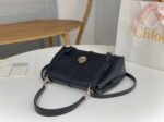 Top Quality Knockoff Chloe Penelope Medium Shoulder Bag in Black Grained Calfskin - Image 7