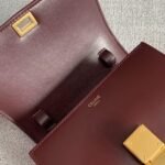 Top Quality Knockoff Celine Classic Box Small Bag In Bordeaux - Image 2