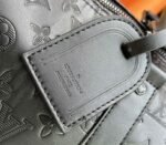 Louis Vuitton Monogram Shadow Leather Keepall Bandouliere 50 In Black - Image 8