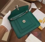 Fake Bvlgari Serpenti Forever Small Crossbody Bag Green Leather - Image 9