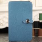 Jean blue replica Hermes Dogon combine wallet