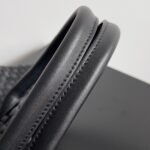 Top Quality Replica Bottega Veneta Cabat Medium Bag In Black Intrecciato Lambskin - Image 8
