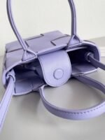 Replica Bottega Veneta Cassette Mini Tote Bag Lilas - Image 2