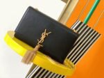 Fake Saint Laurent Kate Medium Tassel Bag Black Smooth Leather - Image 3