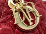 Dior Lady D-Joy Small Bag Imitation in Red - Image 6