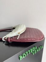 Replica Bottega Veneta Gemelli Medium Bag Barolo/Glacier - Image 6