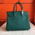 Malachite Shadow Copy Hermes Birkin 30cm Copy - Image 4