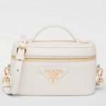 Prada Mini Vanity Bag Knockoff in White