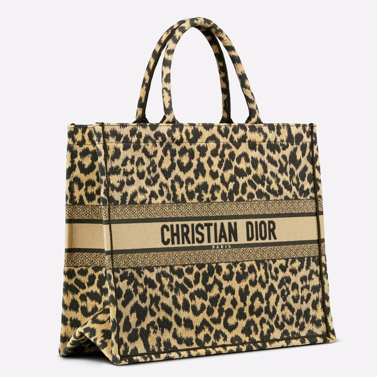 252732D8-F135-0952-4D4A-540F086E2F0A.jpg Dior Large Book Tote Bag Fake in Beige Multicolor Mizza Embroidery - Image 1