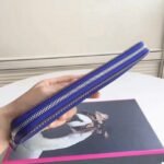 Blue Electric Top Replica Hermes Wallet Azap Zipped - Image 5
