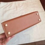 Gold Swift Replica Hermes Kelly 20cm Premium Quality Bag - Image 7