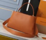 Louis Vuitton Capucines GM Souple Handbag In Cognac Brown - Image 2