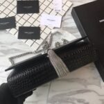 MONOGRAM CHAIN WALLET IN CROCODILE EMBOSSED SHINY LEATHER - Image 5