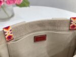 Top Quality Replica Chloe Medium Woody Tote Bag with Hand-embroidered - Image 7