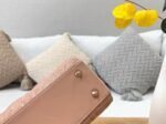 Dior Small Lady Dior Bag Faux in Powder Patent Cannage Calfskin - Image 10