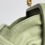 Replica Bottega Veneta Knot Minaudiere Clutch Travertine - Image 8