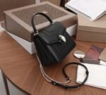 Fake Bvlgari Serpenti Forever Small Bag Black Calfskin - Image 7