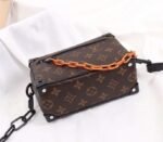 Louis Vuitton Monogram Canvas Mini Soft Trunk Black Bag - Image 4