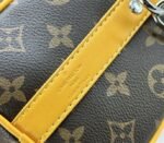 Louis Vuitton Monogram Macassar Canvas Keepall Bandouliere 25 In Safran Yellow - Image 7