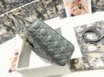 Dior Lady Dior Large Bag Replica in Grey - Image 5