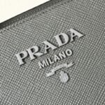Prada Monochrome Small Bag Fake in Grey - Image 9