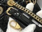 Dior Lady Dior Mini Chain Bag Replica with Chain in Black - Image 3
