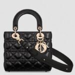 Dior Small Lady Dior Bag Replica in Black