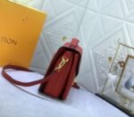 LV Monogram Empreinte Leather Metis In Red - Image 4