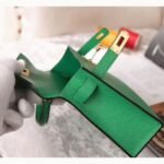Bamboo Epsom Knockoff Hermes Kelly 20cm Chic Handbag - Image 6