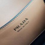 Brown Prada Arque Shoulder Bag with Flap Fake - Image 6