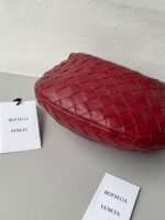 Replica Bottega Veneta BV Jodie Mini Bag Dark Red - Image 9
