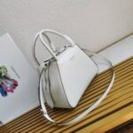 Prada Supernova Small Top Handle Bag Imitation in White - Image 4