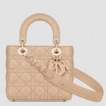 Dior Small Lady Dior My ABCDior Bag Replica in Beige Cannage